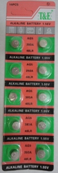 10pk AG5 Batteries