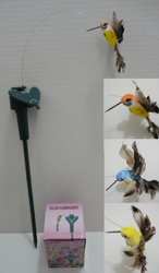 Solar Yard Stake [Hummingbird]