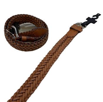 Belt--Braided Brown (Large Only)