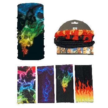 Multi Functional Headgear Gaiter Buff [Flame]