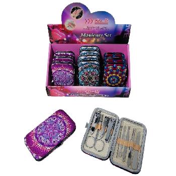 9pc Manicure Care Set [Mandalas]
