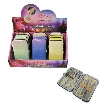 9pc Manicure Care Set [Pastel Color Fade]