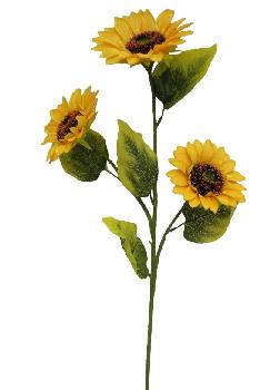 Sunflower-3 Heads (34" Stem)