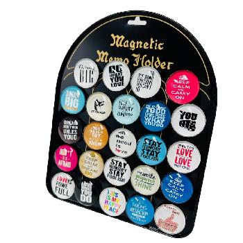 1.5" Dome Magnets [Quotes] with Display Board