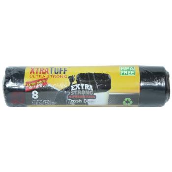 8ct 33GAL Trash Bag Roll