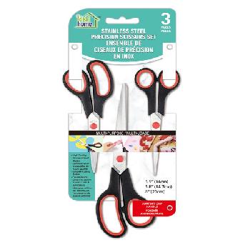 3pk Ideal Home Scissors [Assorted Sizes]