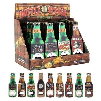 Beer Bottle Opener with Magnet [Display]