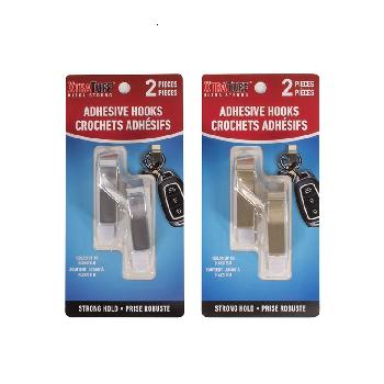 2pk 2" Adhesive Hooks