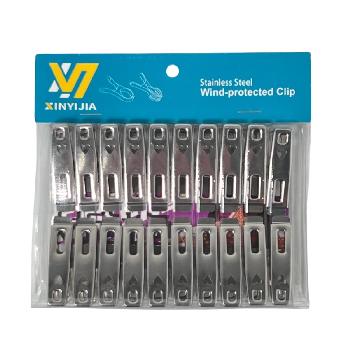 20pc 2" Stainless Steel Clip