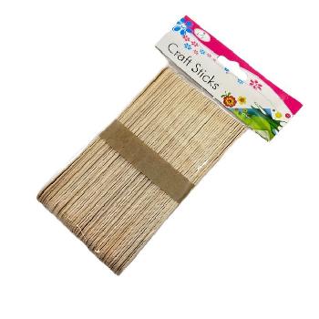 50pc 6" Wooden Craft Sticks [Natural]