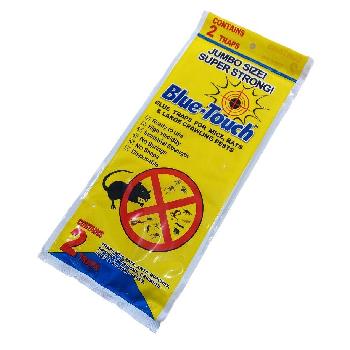 2pc Blue Touch Glue Traps for Mice [Jumbo Size 12"x6"]