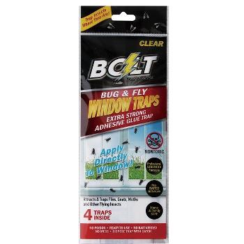 4pk Bolt Bug & Fly Window Glue Traps