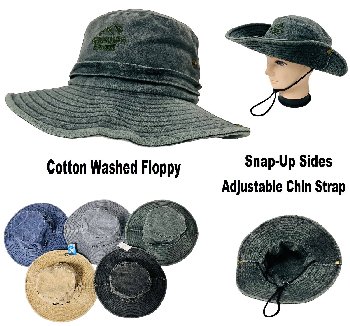 Cotton Washed Floppy Boonie [Blackcaps Outdoor]