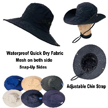 Light Weight Quick-Dry Boonie Hat with Breathable Mesh [Outdoor Sport]