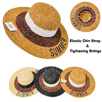 Ladies Sun Hat [Triple Tone] SUMMER