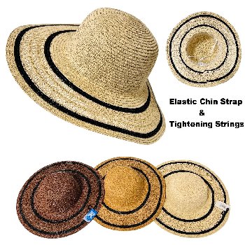 Ladies Sun Hat [Open Weave Brim]