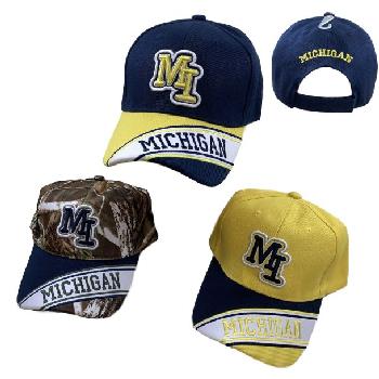 MICHIGAN Hat [Banner on Bill]