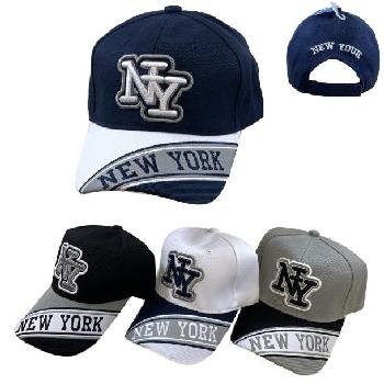 NEW YORK Hat [Banner on Bill]