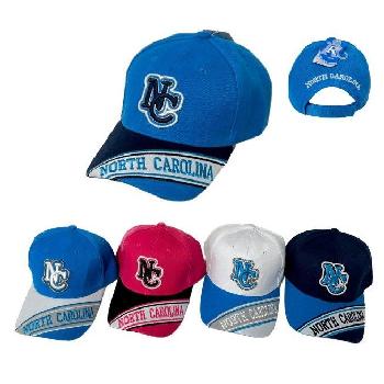 NORTH CAROLINA Hat [Banner on Bill]