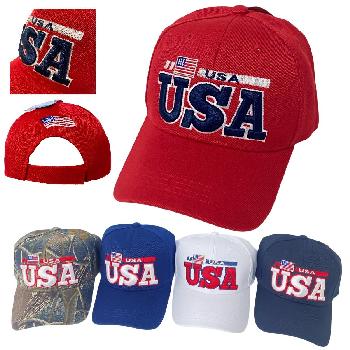 USA Ball Cap [3D Embroidered Lettering]