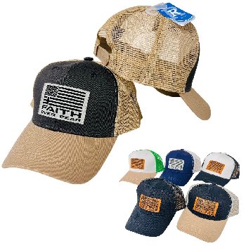 FAITH OVER FEAR Summer Mesh Trucker Hat