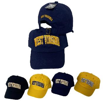 100% Cotton Ball Cap [Buckle Back] WEST VIRGINIA