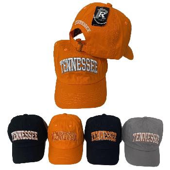 100% Cotton Ball Cap [Buckle Back] TENNESSEE