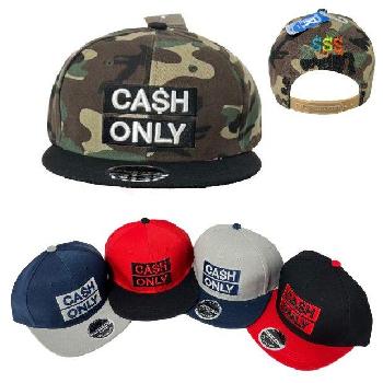 Snap Back Flat Bill Hat [CA$H ONLY]