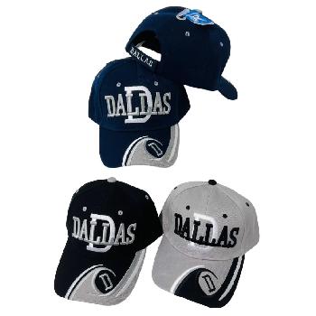 DALLAS Hat "D" [D/Wave on Bill]