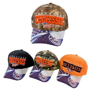 TENNESSEE Hat [Sublimation Seal/Flag Bill]