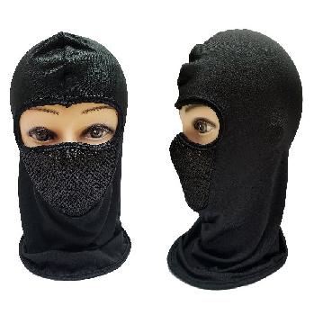 Ninja Face Mask [Black Only with Mesh Front] 