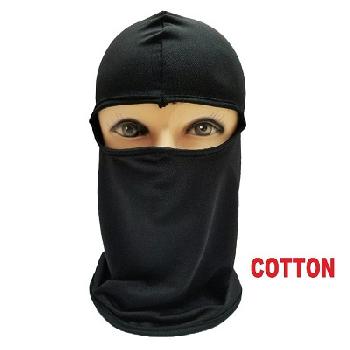 Ninja Face Mask [100% Cotton-Black Only]