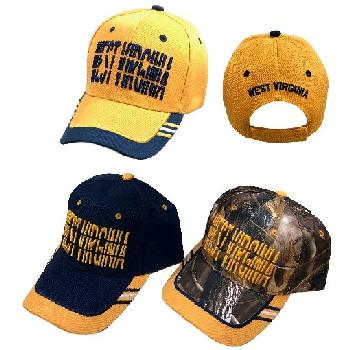 WEST VIRGINIA Hat [Window Shade Font]