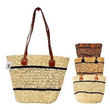 Ladies Woven Tote [Open Weave]
