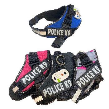 No-Pull Dog Harness [XXLarge] POLICE K-9
