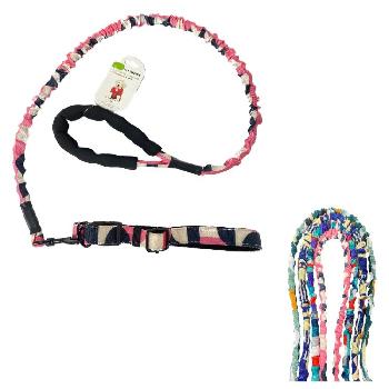 Printed Heavy Duty Leash and Collar Set [Large]