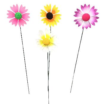 Yard Stake [Colorful Daisies]