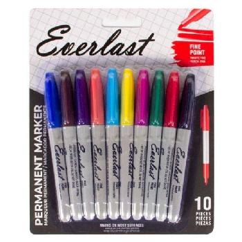 10pk Colored Marker [Fine Point]