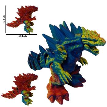 3D Printed Model [Godzilla]