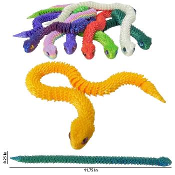 3D Printed Model [11.75" Snake]