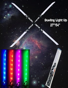 Light Up Ninja Dueling Swords [54"]