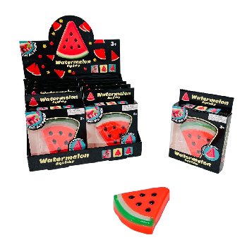 3" Gummy Gel Squish Watermelon