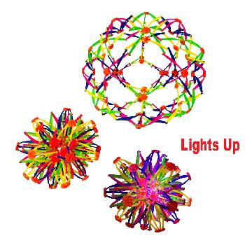 Expanding Sphere Toy [Light Up] 5.75"-9.75"