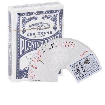 1pk Plastic Coated Playing Cards