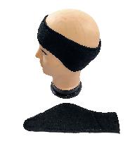 Fleece Wrap-Around Ear Warmer [Black Only]