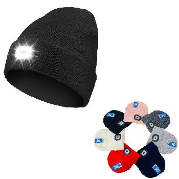 Light-Up USB Knitted Cuffed Hat