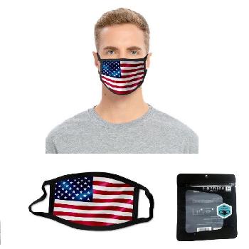 Cloth Face Mask [American Flag]
