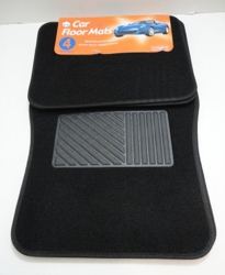 4pc Car Mats-Black