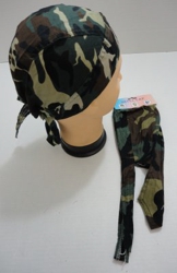 Skull Cap-Army Camo