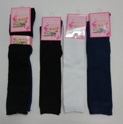15"  Kids Knee High Socks 6-8--Solid Color